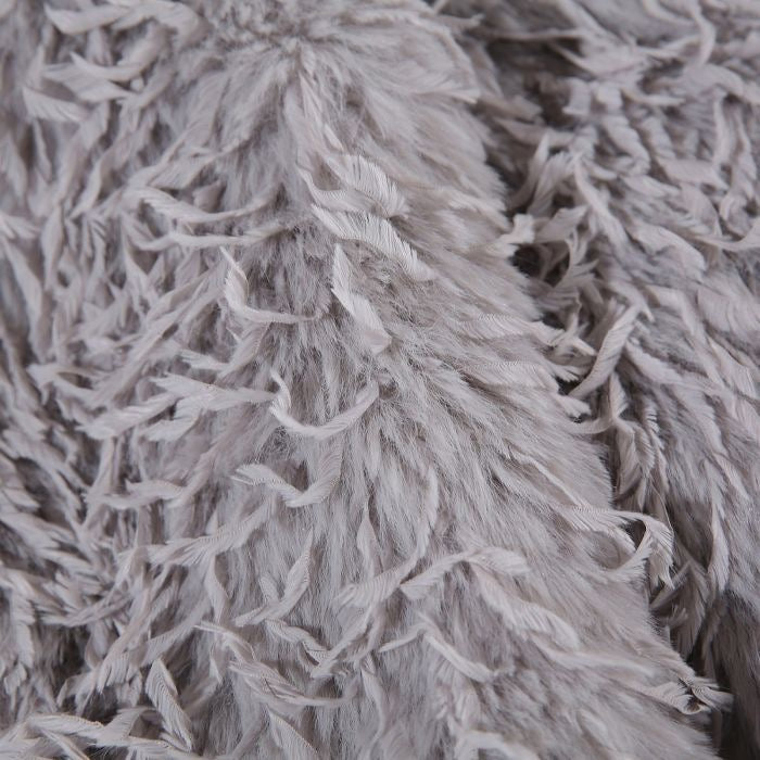 Title: Luxe Shaggy Faux Fur  Coat